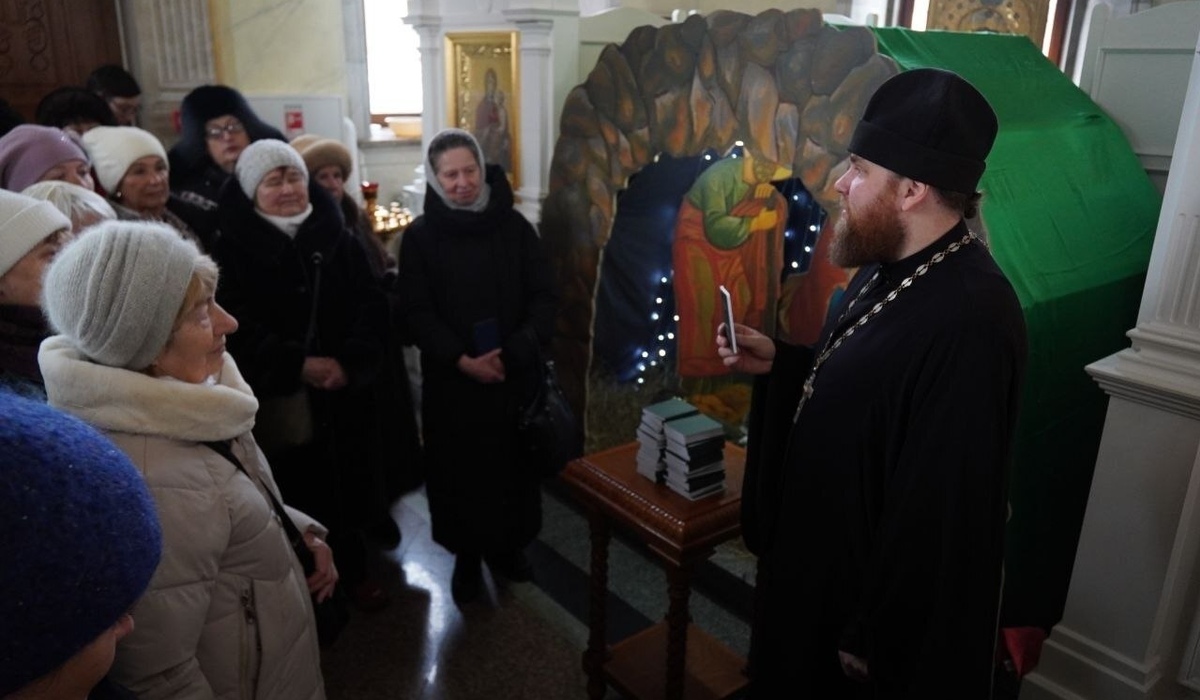 В Курске возобновили экскурсии в Воскресенском храме