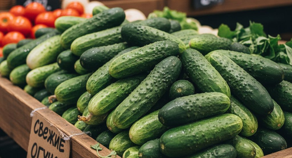 Огурцы за неделю подорожали на 9,5%