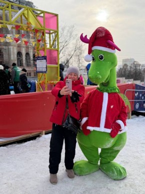 На Полугоре сегодня было жарко, несмотря на мороз