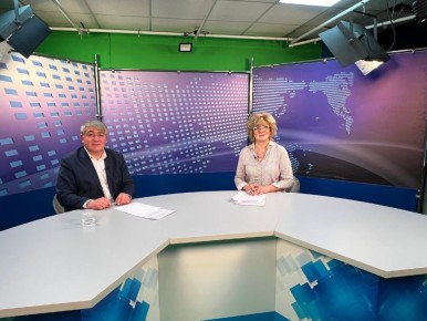 Сегодня глава города Железногорска Александр Михайлов примет участие в первом в этом году прямом эфире