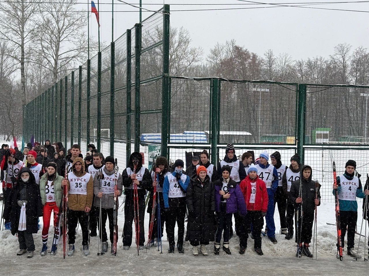 В Курске прошел лыжный забег