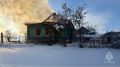 В Железногорском районе Курской области сгорел жилой дом