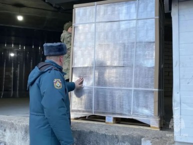 В Курскую область за неделю доставили почти 190 тонн гуманитарной помощи