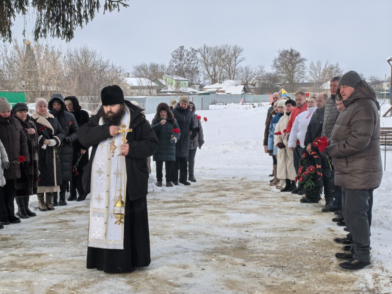 Андрей Телегин: Сегодня состоялись памятные мероприятия, посвященные 83-й годовщине освобождения села Беседино от немецко-фашистских захватчиков