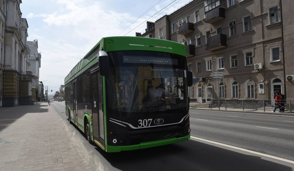 В Курске троллейбус №7 ходит по укороченному маршруту из-за обрыва провода