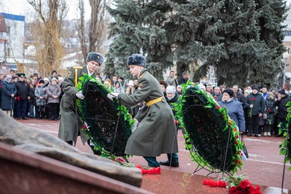 В Курске почтили память погибших в афганской войне