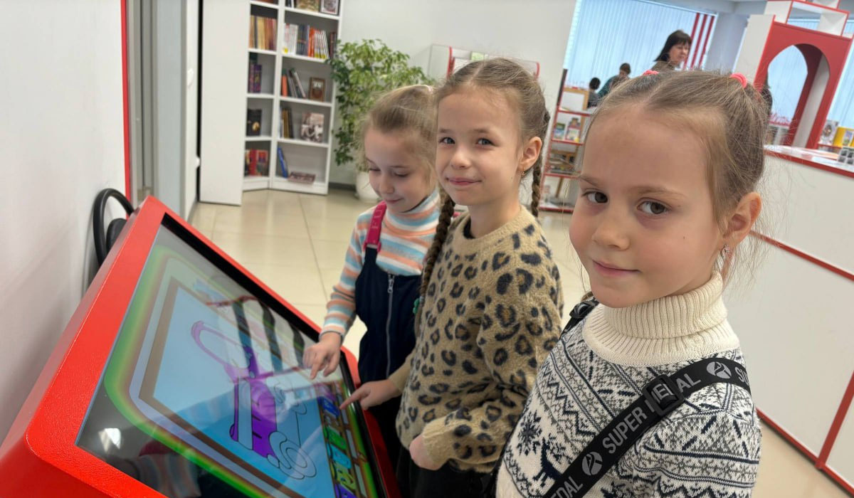 В Курске подарили книги воспитанникам детсада