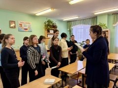 В первичных организациях Курского района Первые активно включились в акцию «Открывая книгу» ко Дню книгодарения