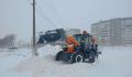 В Железногорске круглосуточно ведутся работы по расчистке снега