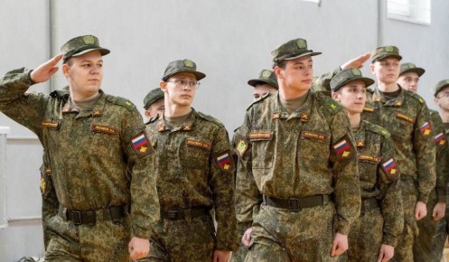 В Курске прошел «Командный вызов» для будущих офицеров