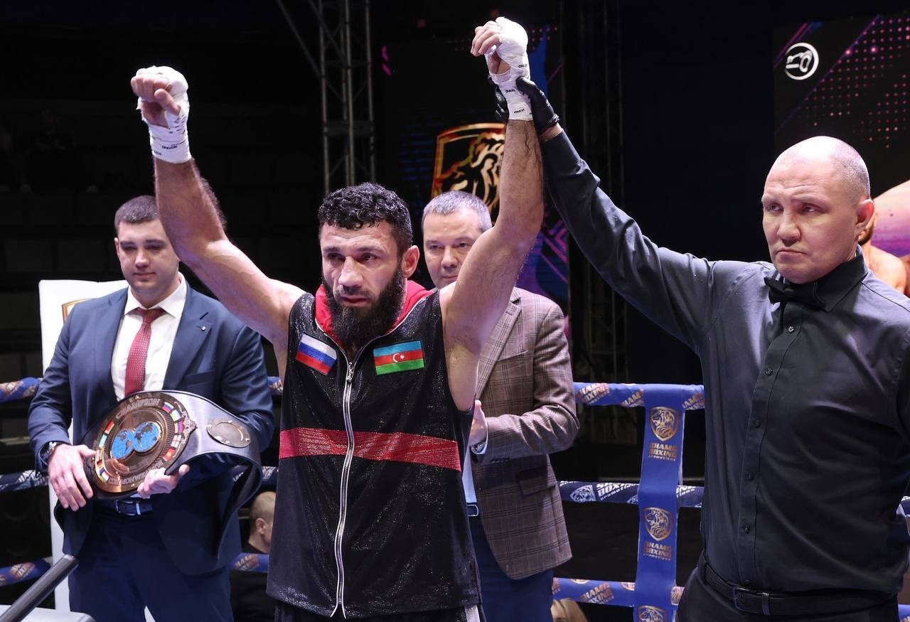 Курский боксер Орхан Гаджиев одержал юбилейную победу в Москве