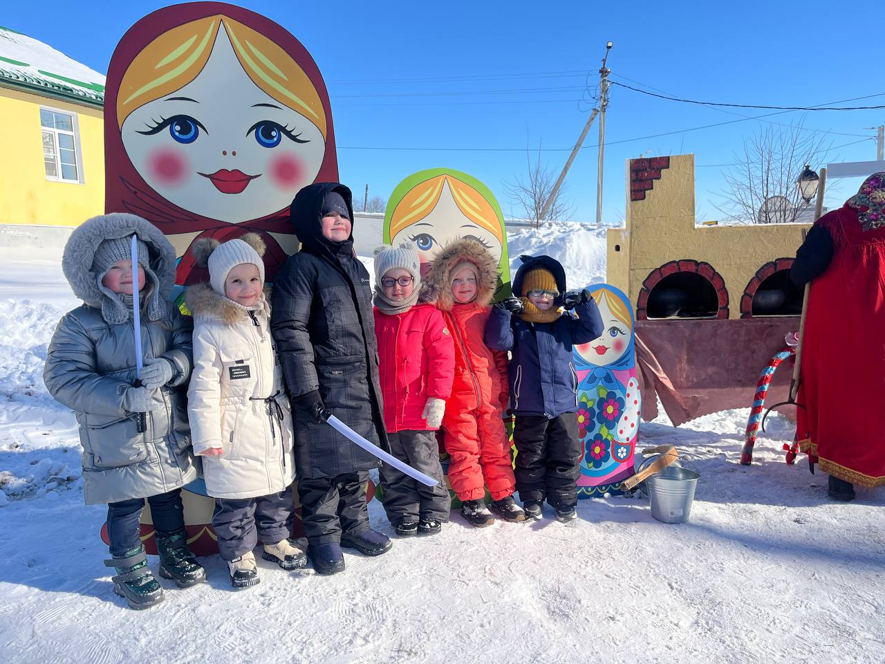 Праздник «Гуляй, Масленица!» проходит в музее-усадьбе Афанасия Фета