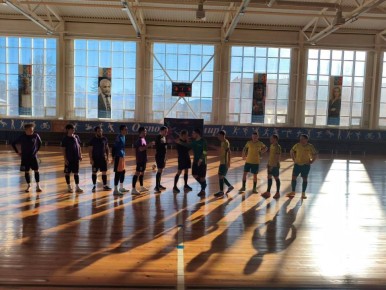 Виктор Петров: 22 февраля в нашем районе состоялся матч первенства Курской области по футзалу, в котором наш МФК «Котово» встретился с командой «Сапфир»