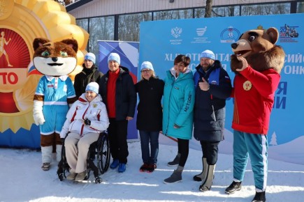 В областном центре прошла Всероссийская массовая лыжная гонка «Лыжня России – 2026»