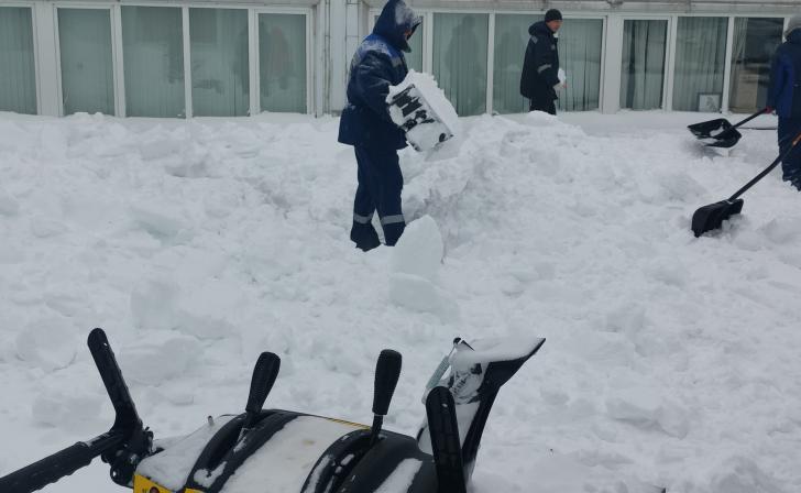 В Курской области за неделю скопилось большое количество жалоб на нечищенный снег