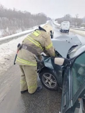 В Курской области случилась серьезная авария