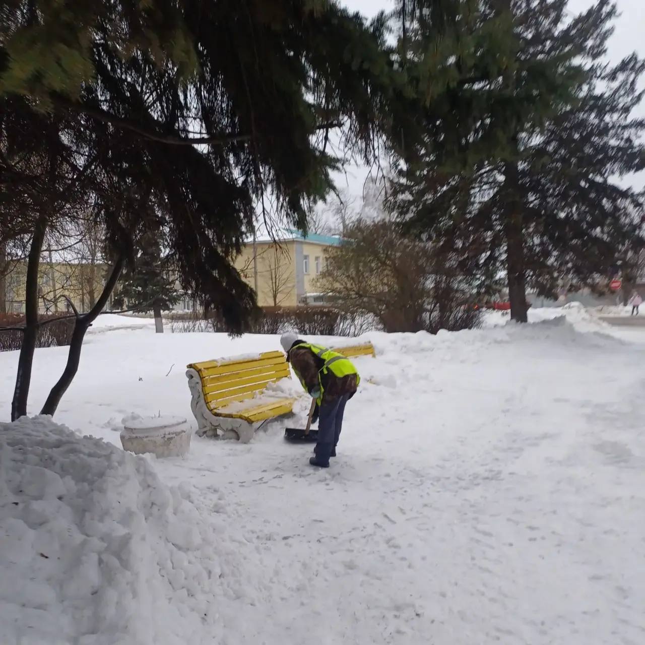 В Курске подрядчик усилил уборку парков и скверов после замечаний городских властей