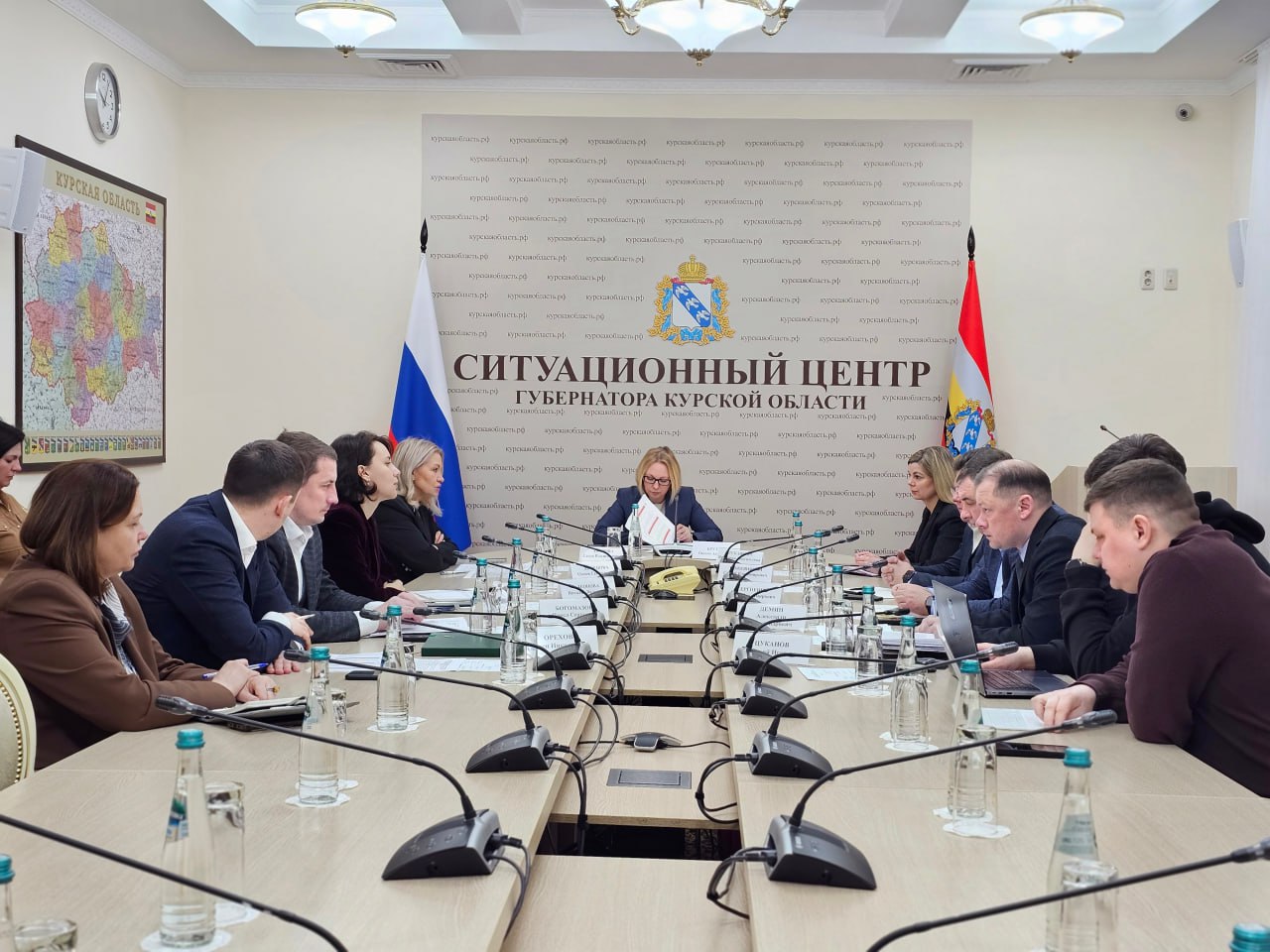 Заместитель губернатора Курской области Оксана Крутько провела совещание по вопросам развития цифровых сервисов в сфере ЖКХ