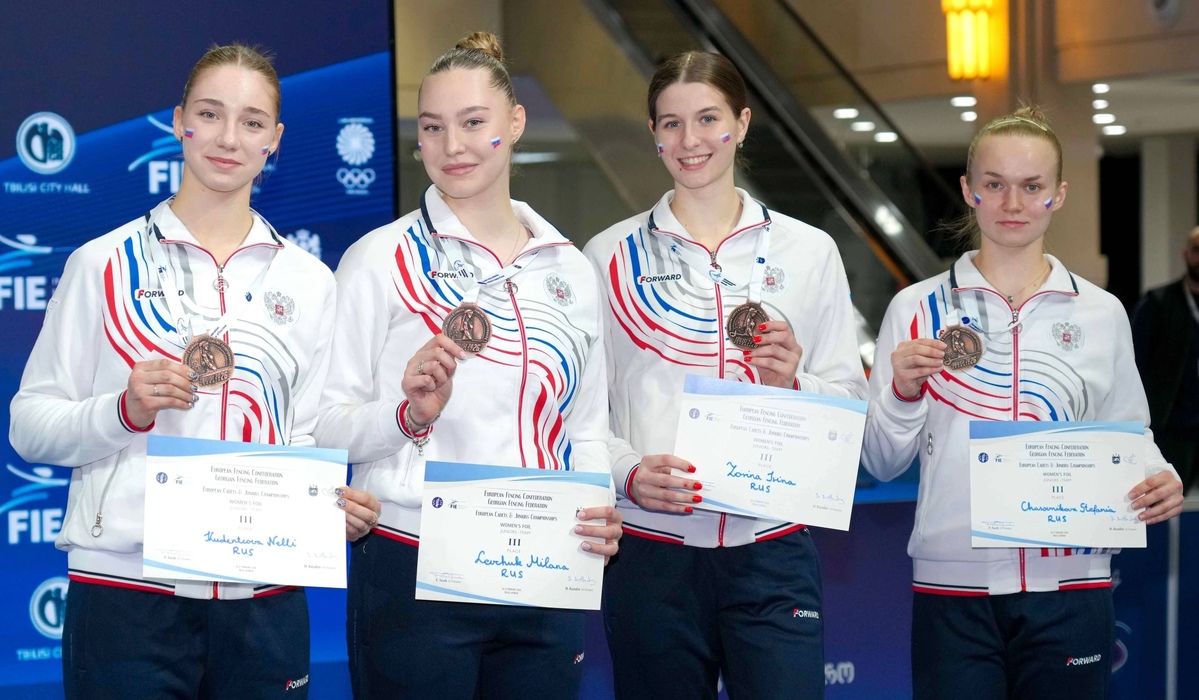 Курская рапиристка Куденцова завоевала бронзу юниорского первенства Европы