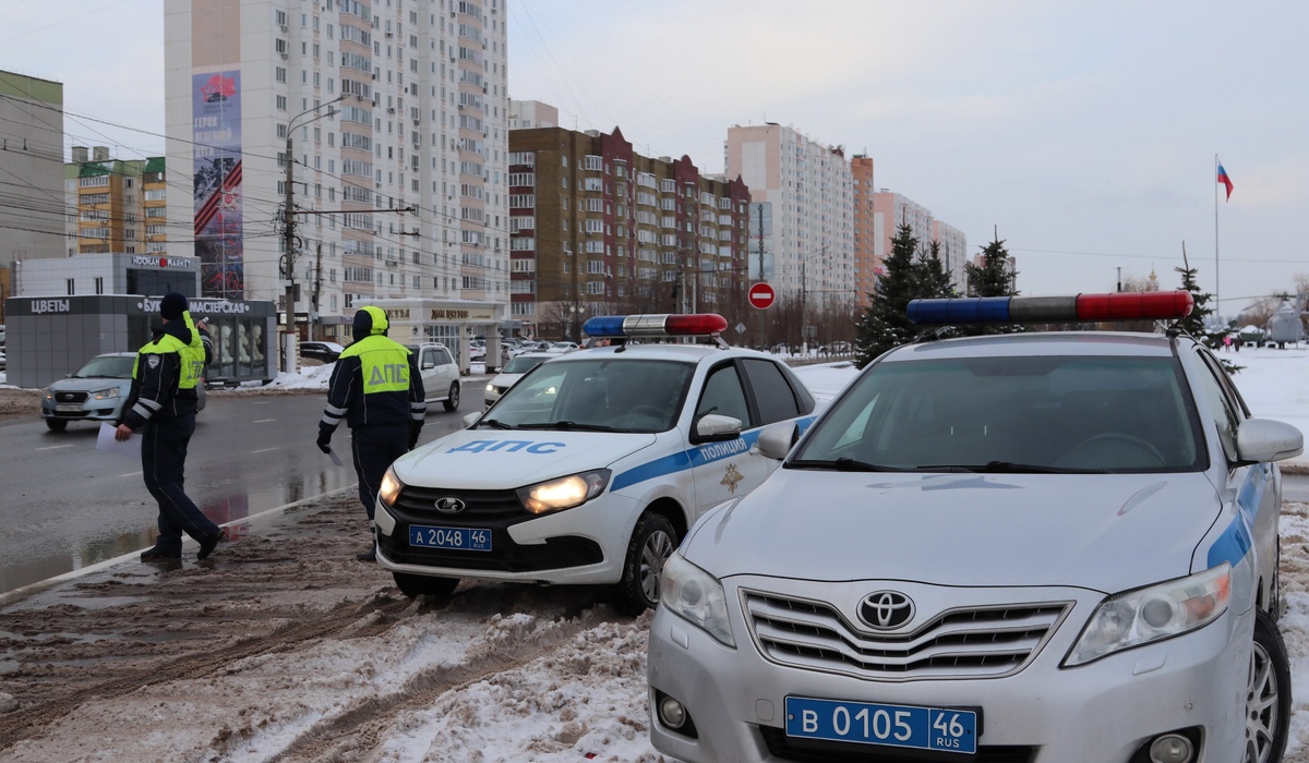 В Курске с начала 2026 года зарегистрировано 1224 ДТП