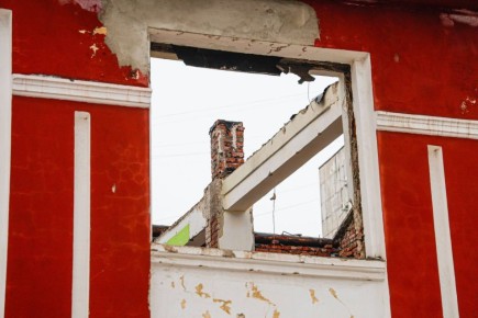 В Курске идёт ремонт ФОК «Спартак»