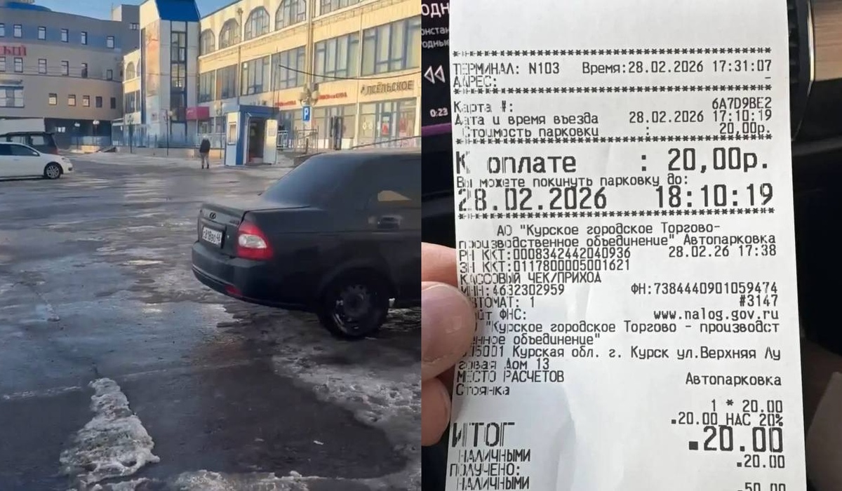 Мэр Курска призвал водителей не парковаться под запрещающими знаками у рынка