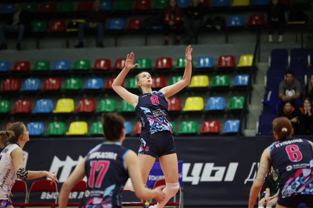 Курский «Атом» победой завершил тур в Хабаровске