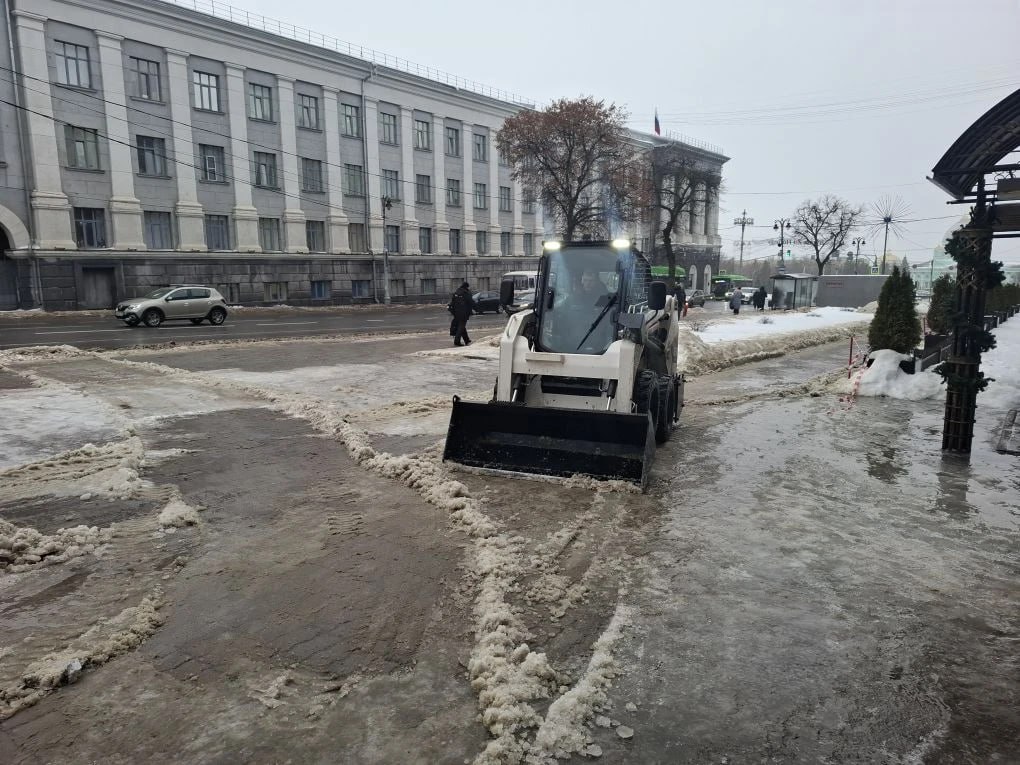 Курск подготовил заявку на приобретение новой техники для уборки дорог