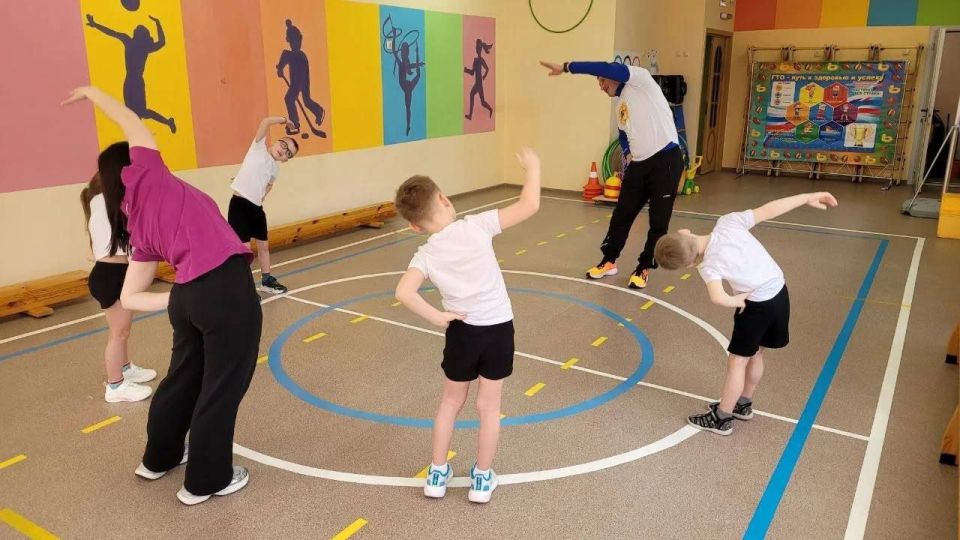 Юные спортсмены Курска находят время не только для учебы, но и для активного занятия спортом