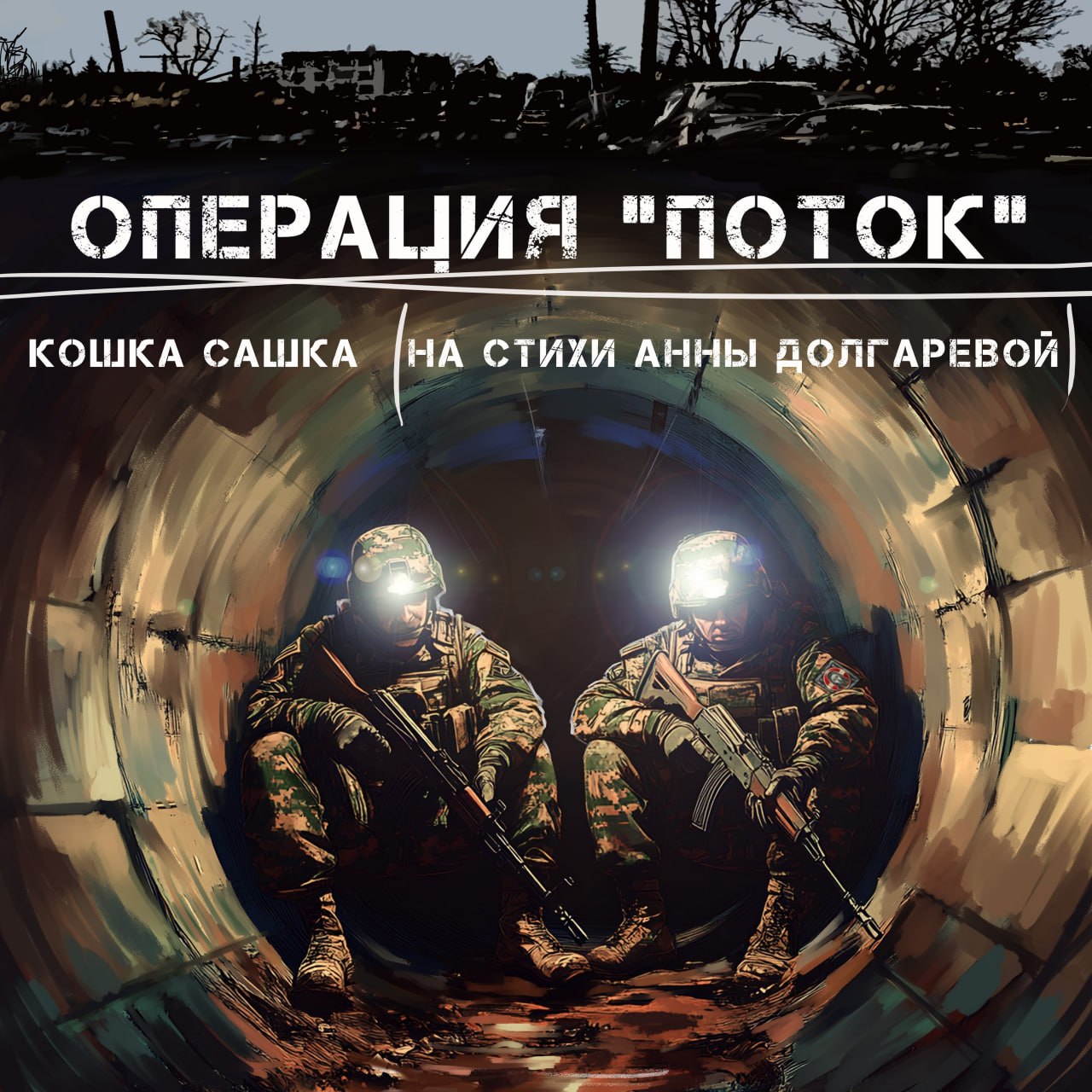 Кошка Сашка — Операция «Поток» (на стихи Анны Долгаревой)