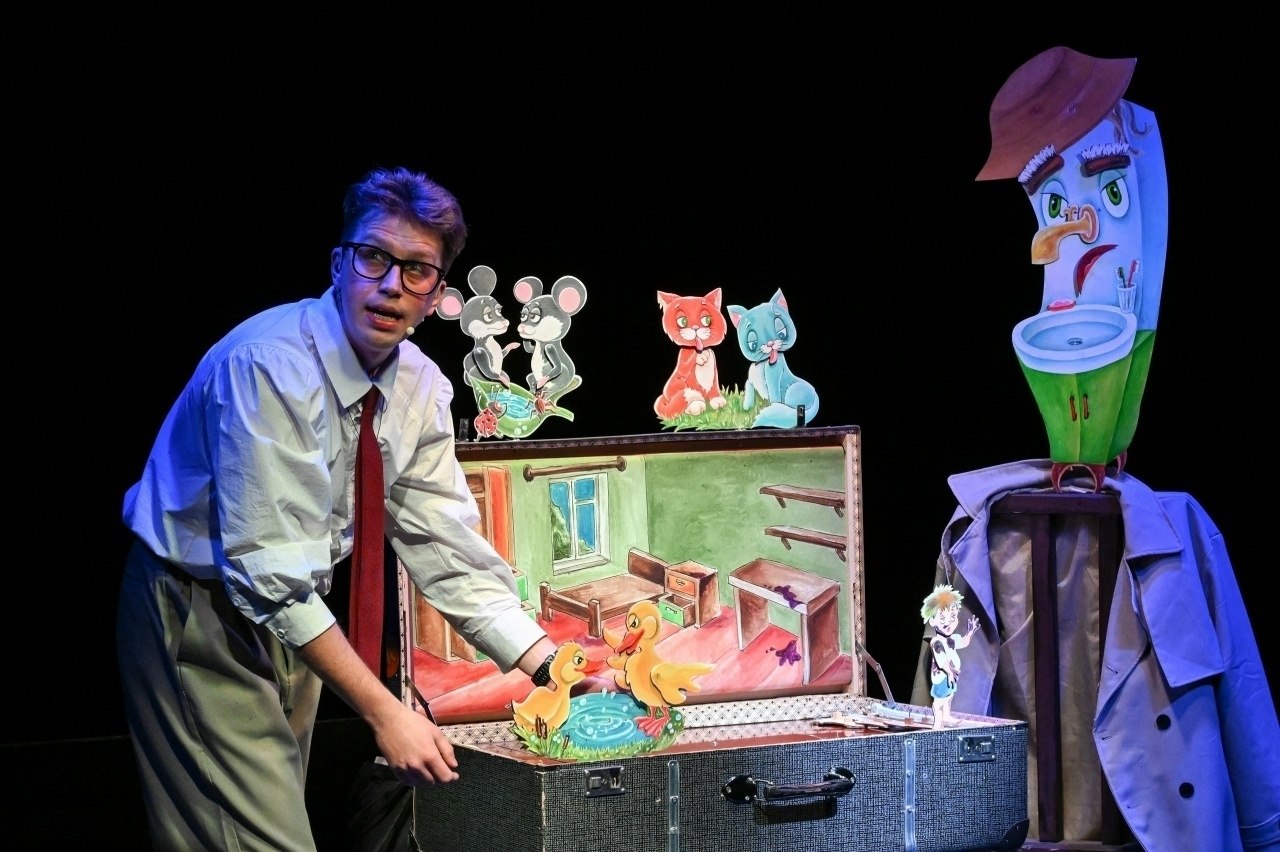 На сцене Курского государственного театра кукол будет показан спектакль по мотивам знаменитой сказки Корнея Чуковского «Мойдодыр»