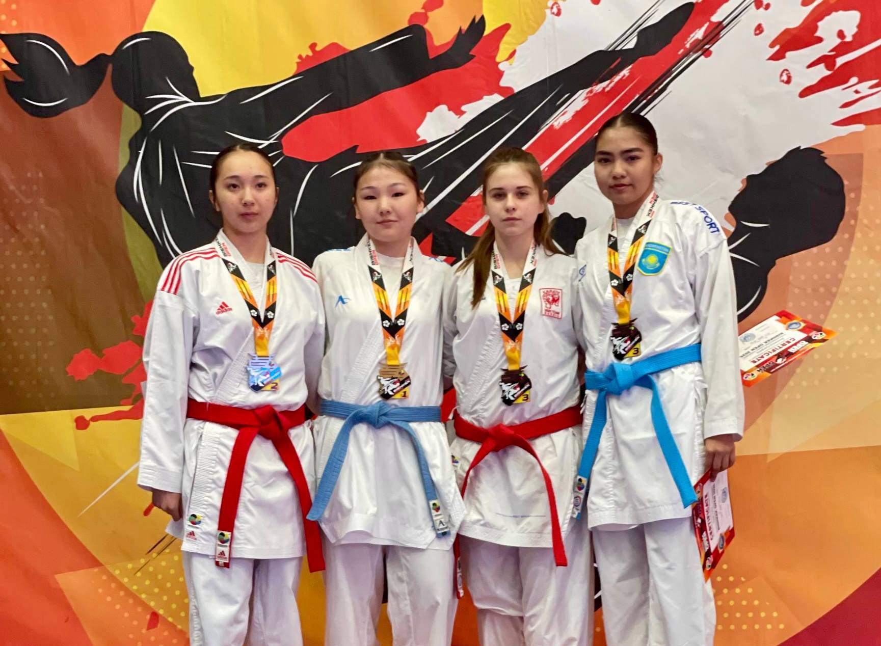 Курянка Евангелина Щербакова стала серебряным и бронзовым призёром «Открытого Бишкека»