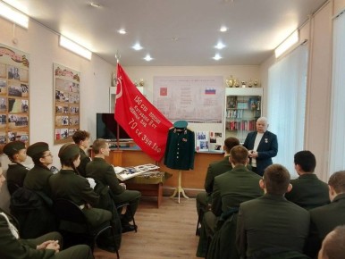 К 100-летию Николая Преснякова на Посту №1 Курска прошло памятное мероприятие