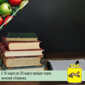 Опрос жителей с. Каменка