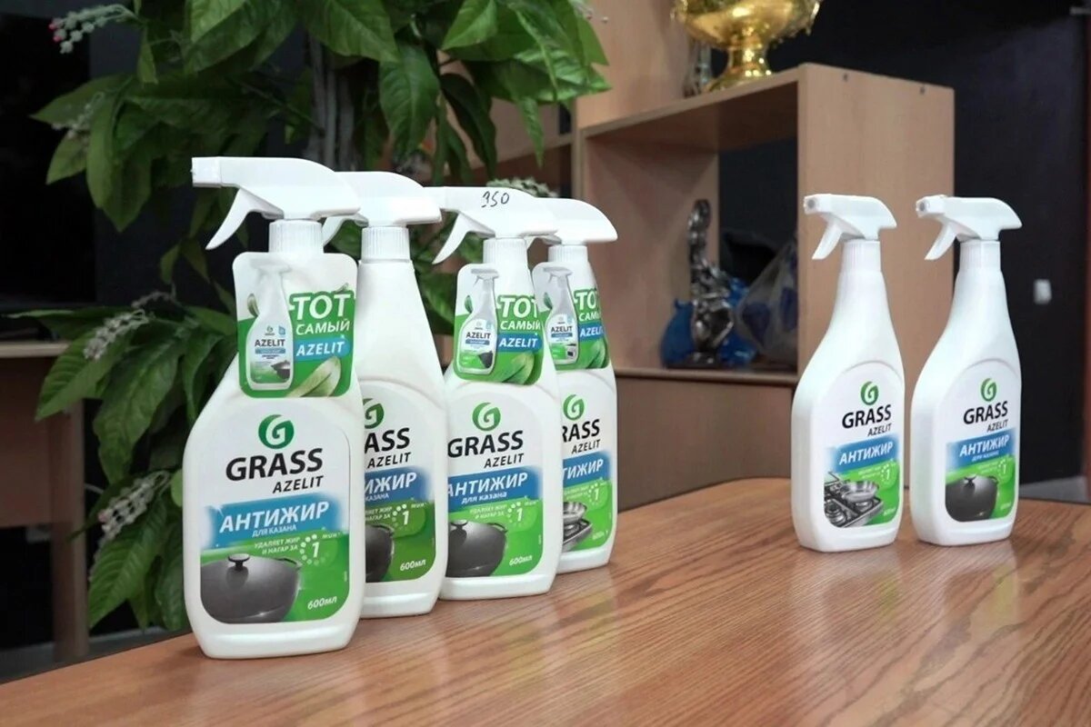 В Шымкенте изъяты поддельные чистящие средства под известным брендом