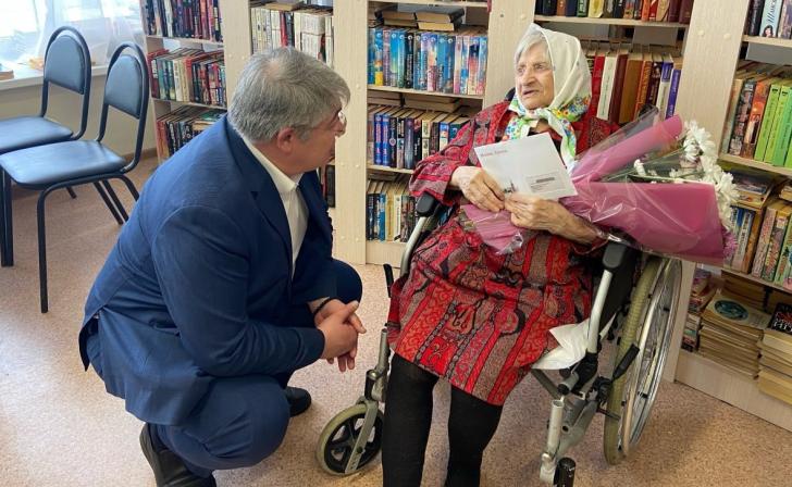 Жительница Железногорска Анна Щекина отметила 102-летие