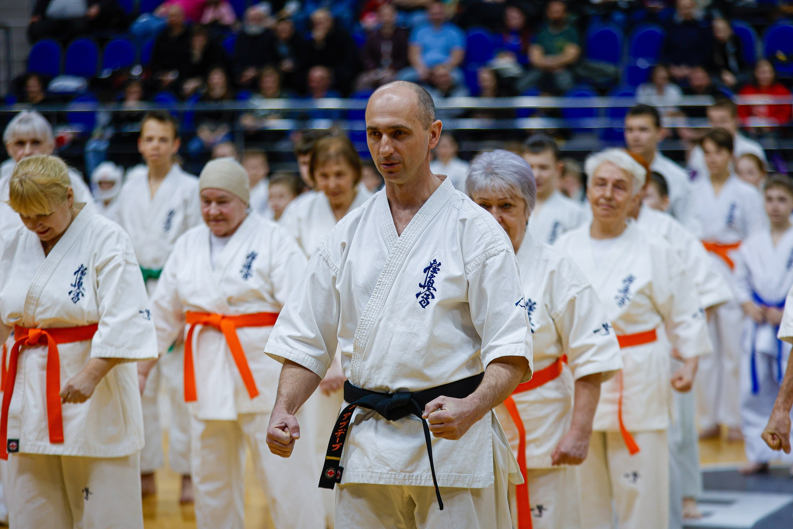 В Спортивно-концертном комплексе прошло торжественное открытие праздника по киокусинкай «День силы духа»