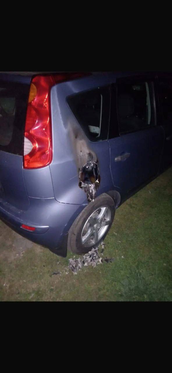 В Курской области мужчина пытался поджечь машину родственницы