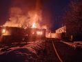 В Фатежском районе дотла выгорел жилой дом