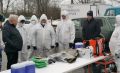 В Курской области прошла масштабная тренировка по ликвидации очага бешенства
