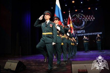 В Курске прошло торжественное мероприятие, посвящённое юбилею Росгвардии