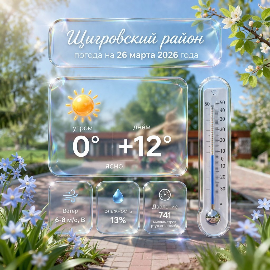 Прогноз погоды на четверг, 26 марта