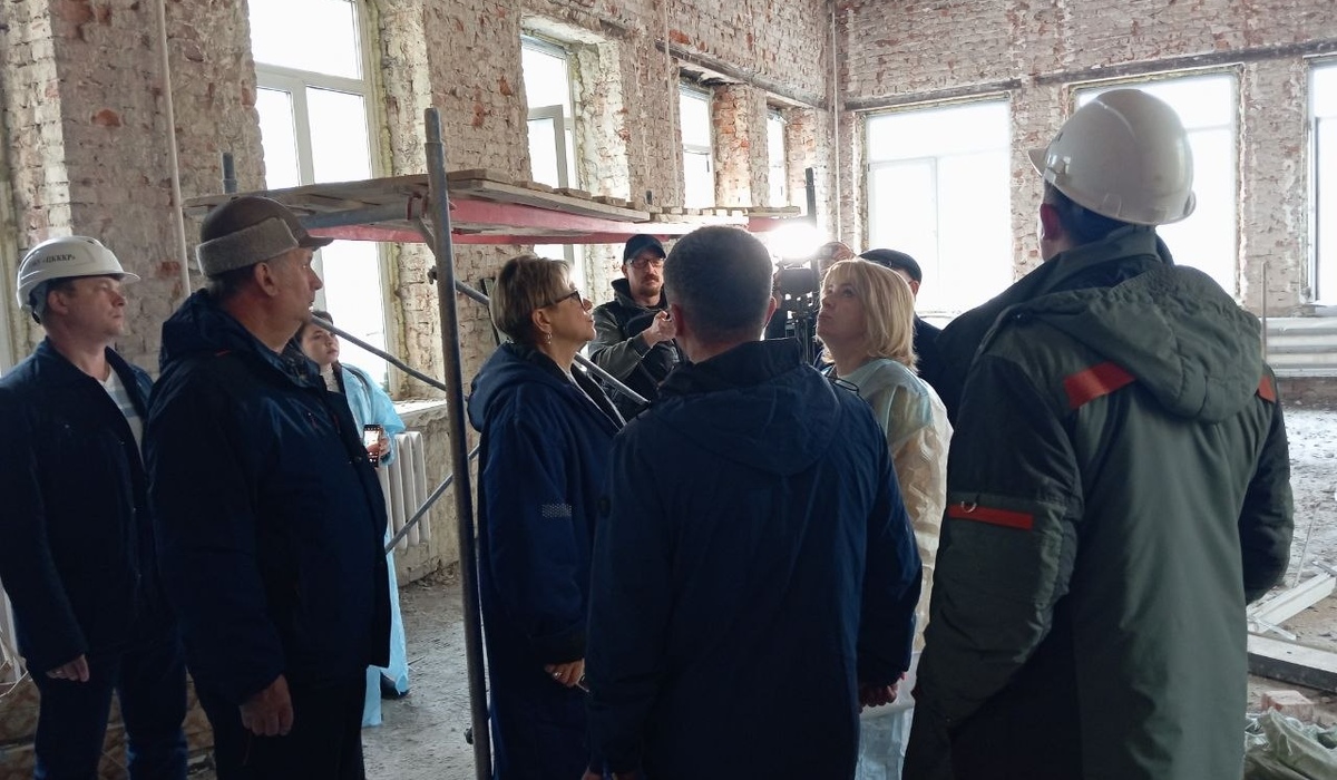 В ходе реставрации бывшего роддома №1 на Ленина выполнено 90% демонтажных работ