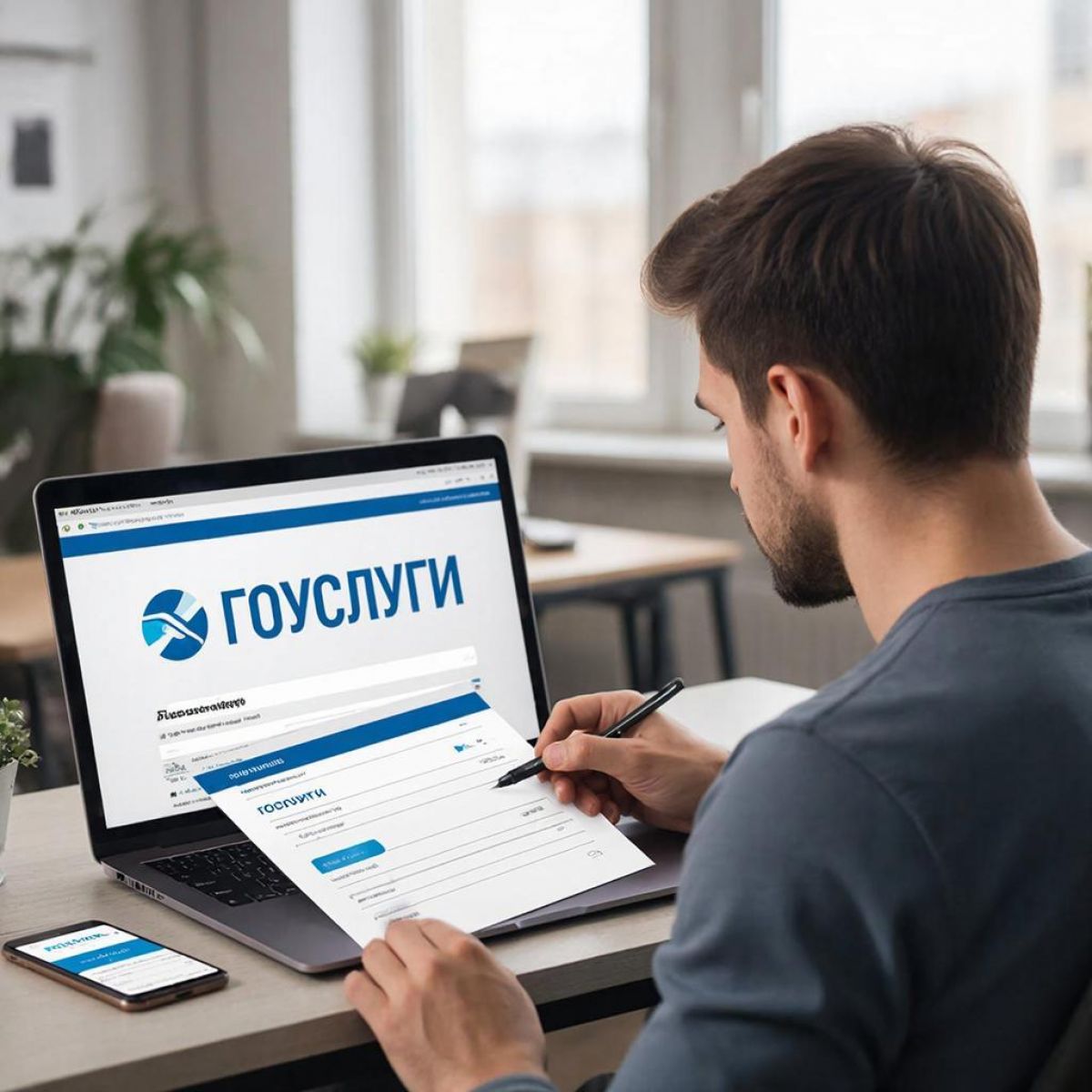 Курянам рассказали, как вернуть доступ к потерянным Госуслугам