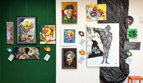 Выставка «Наизнанку» объединила художников Курска, Белгорода и Старого Оскола