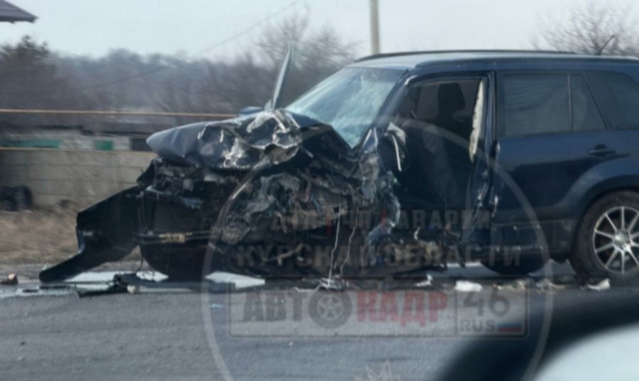 Жесткая авария случилась под Курском