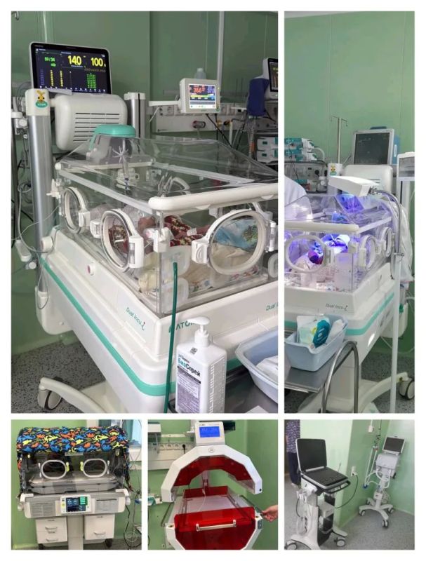 В Курском областном перинатальном центре регулярно вводится в эксплуатацию новое современное оборудование