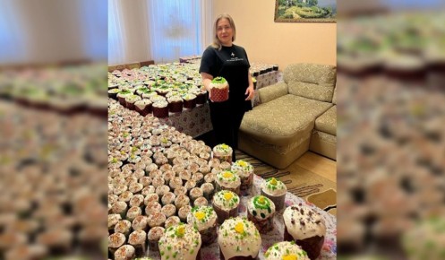 В Курске Домик добрых дел к Пасхе испечет более 1000 куличей для бездомных