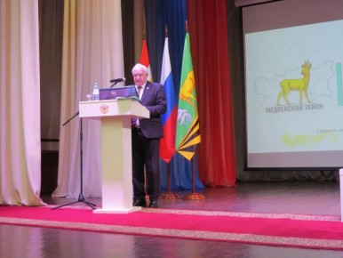 Медвенский район: отчет о работе и диалог с областной Думой