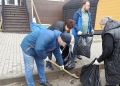 На улицах Павлуновского и Чернышевского тоже прошёл субботник